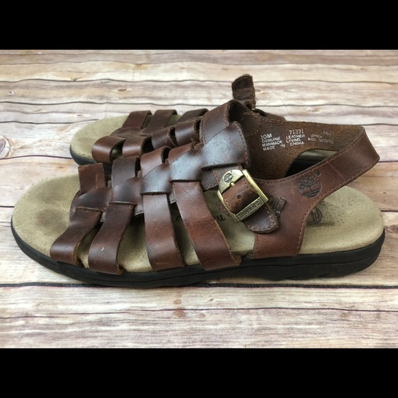 timberland leather sandals